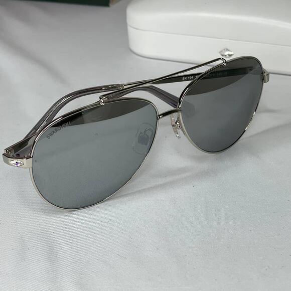 Swarovski Pilot 60mm Grey Sunglasses main image 7